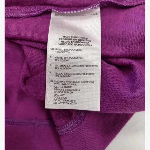 Adidas By Stella McCartney Long Sleeve Top  With Rhinestones Size Small - Picture 9 of 10